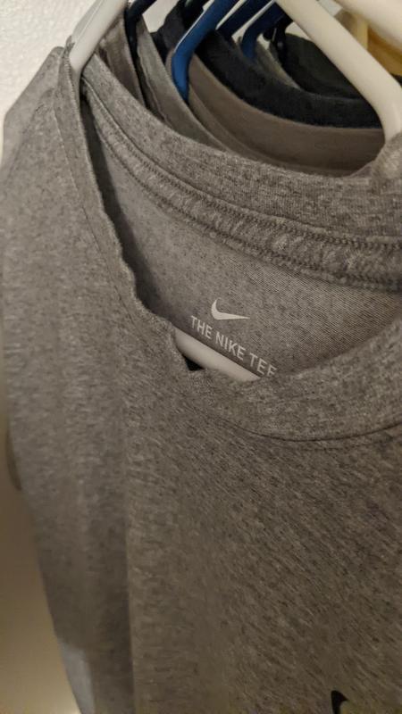 Never been worn but the collar looks stretched.