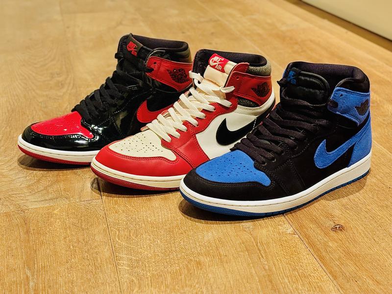 シューズ(男性用) Air Jordan 1High OG\"Shattered Backboard\" Jordan 1 Retro High OG shattered backboard away 2016 for