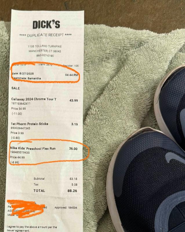 Photo submitted with review of product