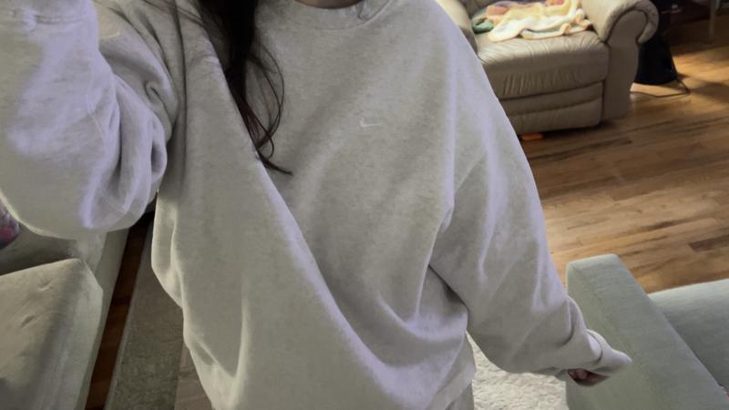 Customer photo for "my fav crewneck"