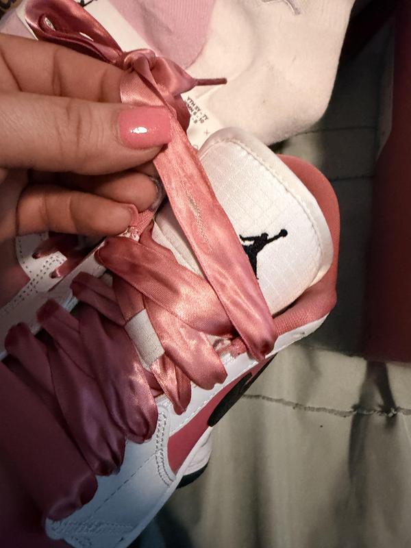 Customer photo for "Damage to shoe lace and creases to both shoes!"
