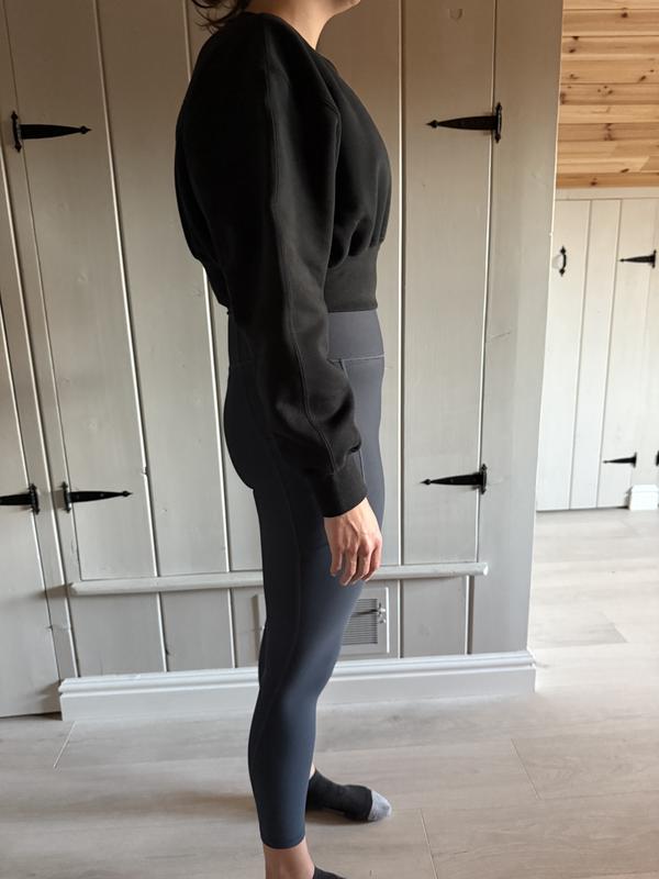 Customer photo for "Extremely Comfy and Stylish Crop"