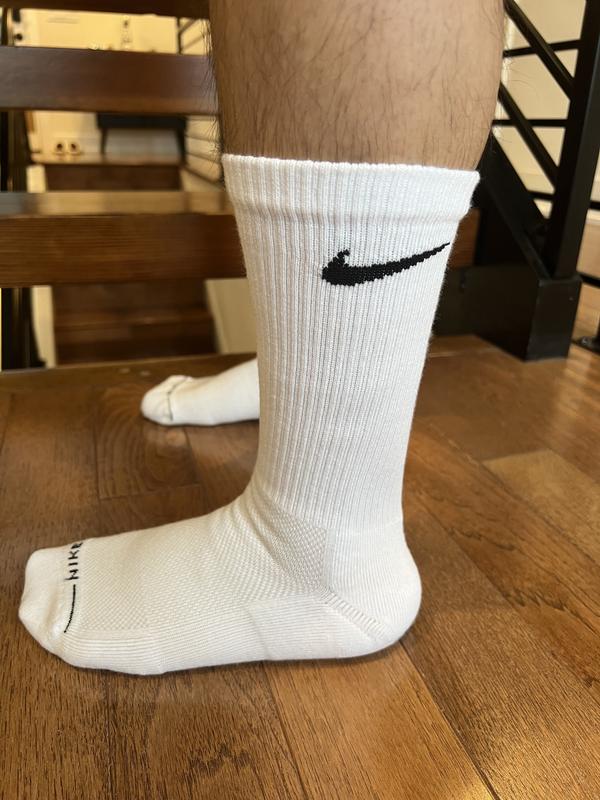 Customer photo for "Nike crew socks"