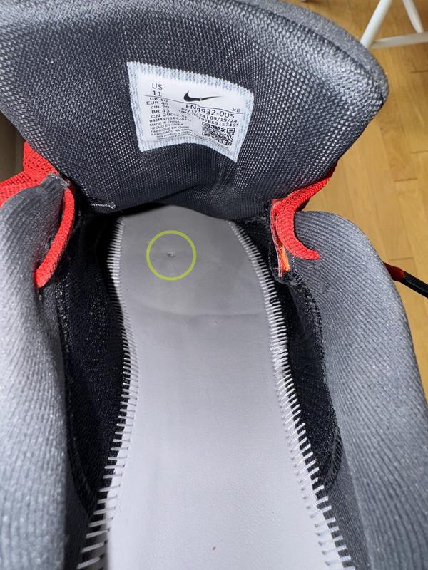 Photo submitted with review of product