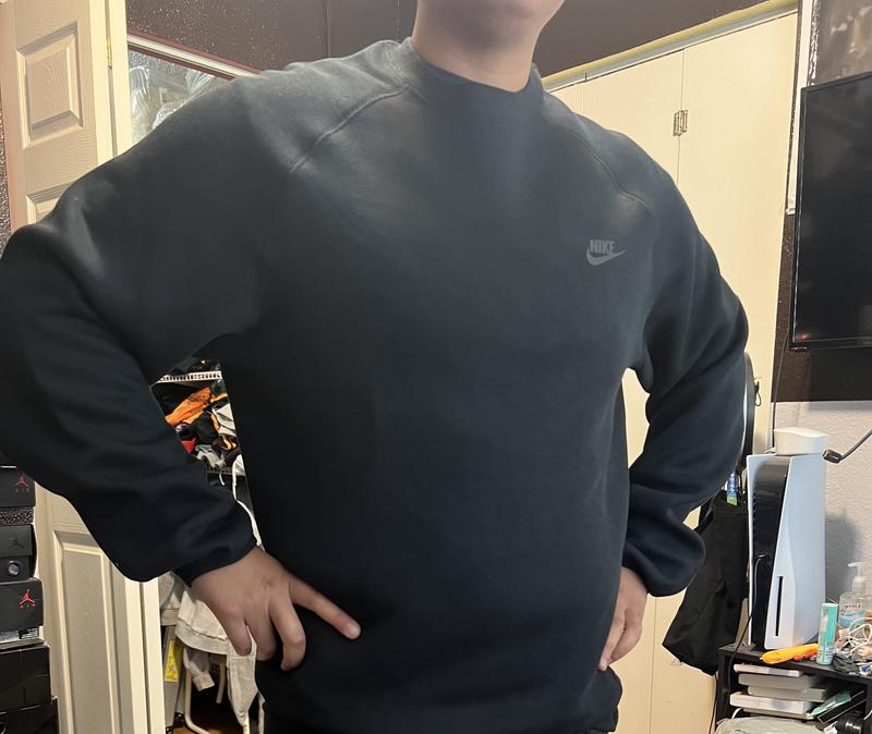 Nike Men's Tech Fleece Long-Sleeve Sweatshirt - Macy's