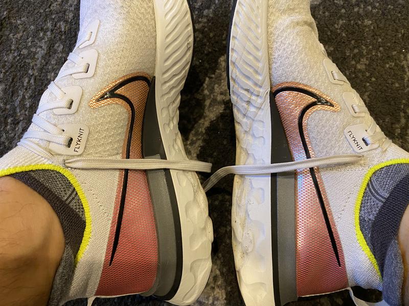 Close up of the custom made eyelets