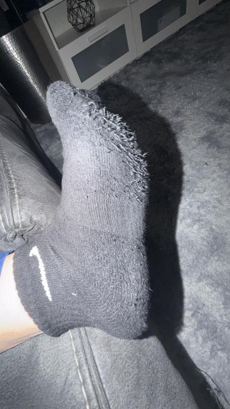 After just one maybe 2 uses and two washes… First wash was before they were ever worn!!.