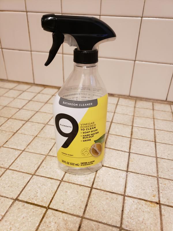 9 Elements Bathroom 18-fl oz Lemon Disinfectant Liquid All-Purpose Cleaner  in the All-Purpose Cleaners department at