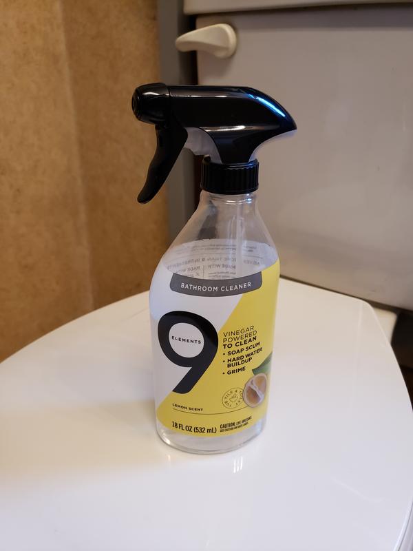 9 Elements Lemon All Purpose Cleaner Vinegar Spray, 18 oz - Kroger