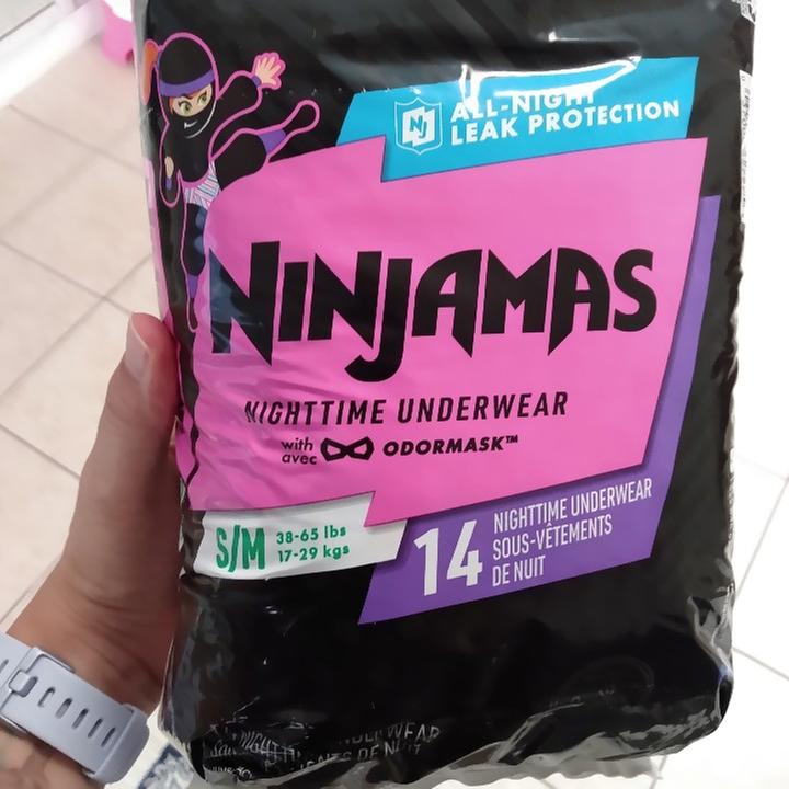 Pampers Ninjamas Nighttime Bedwetting Underwear Boy - Size S/M - 44ct
