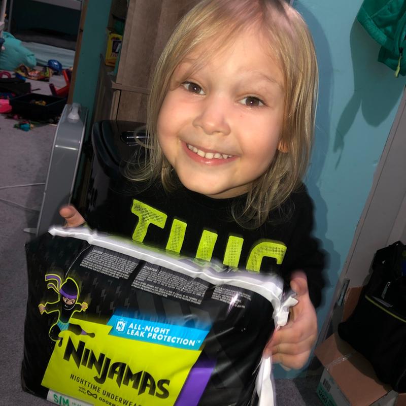 Who says the kids can't be - Ninjamas Nighttime Underwear