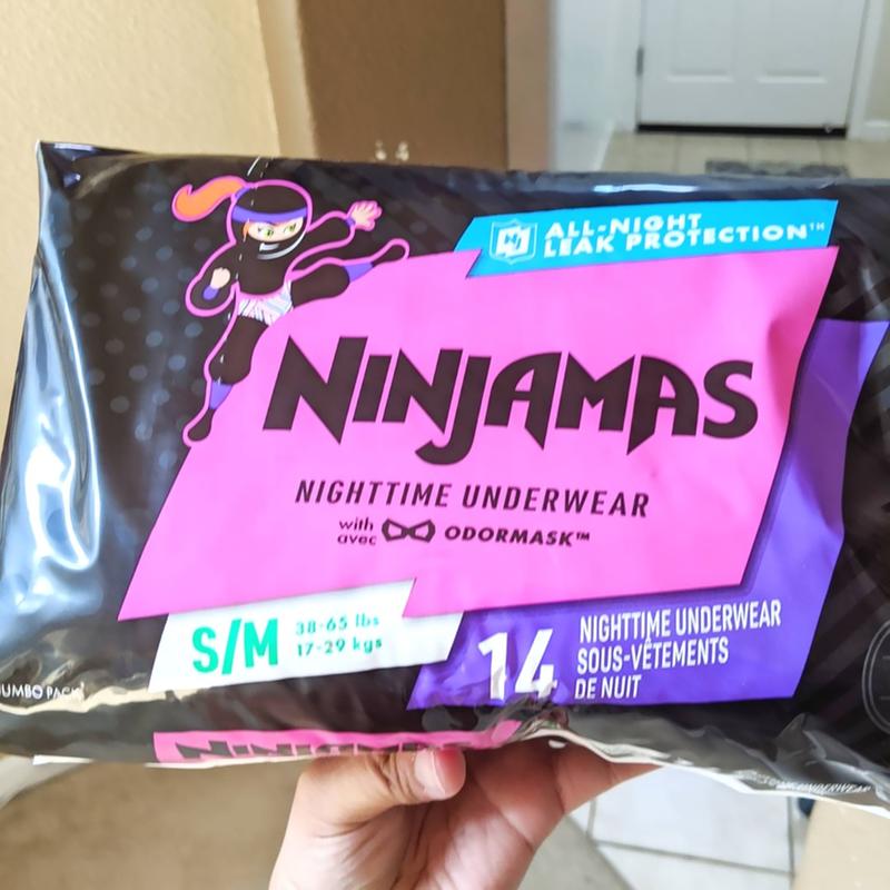 Pampers Ninjamas Pyjama Pants Boys Age 4-7 (17-30kg) 10Pack