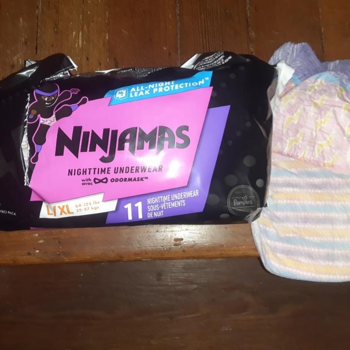 Save on Ninjamas Girls L Nighttime Underwear 64-95+ lb Order Online  Delivery