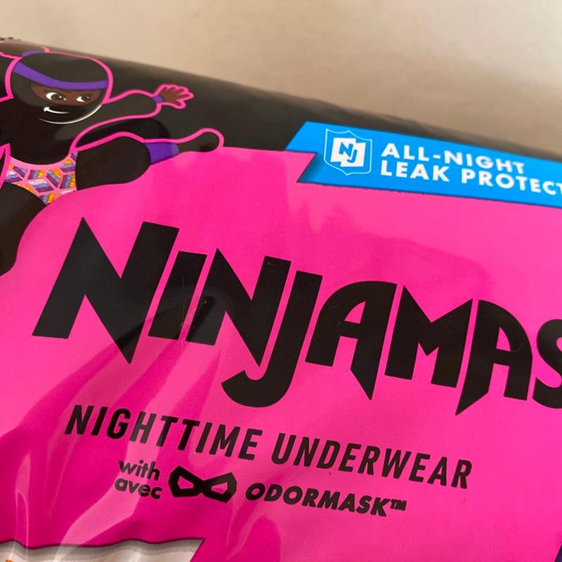 Ninjamas  Absorbent Nighttime Bedwetting Underwear - Large