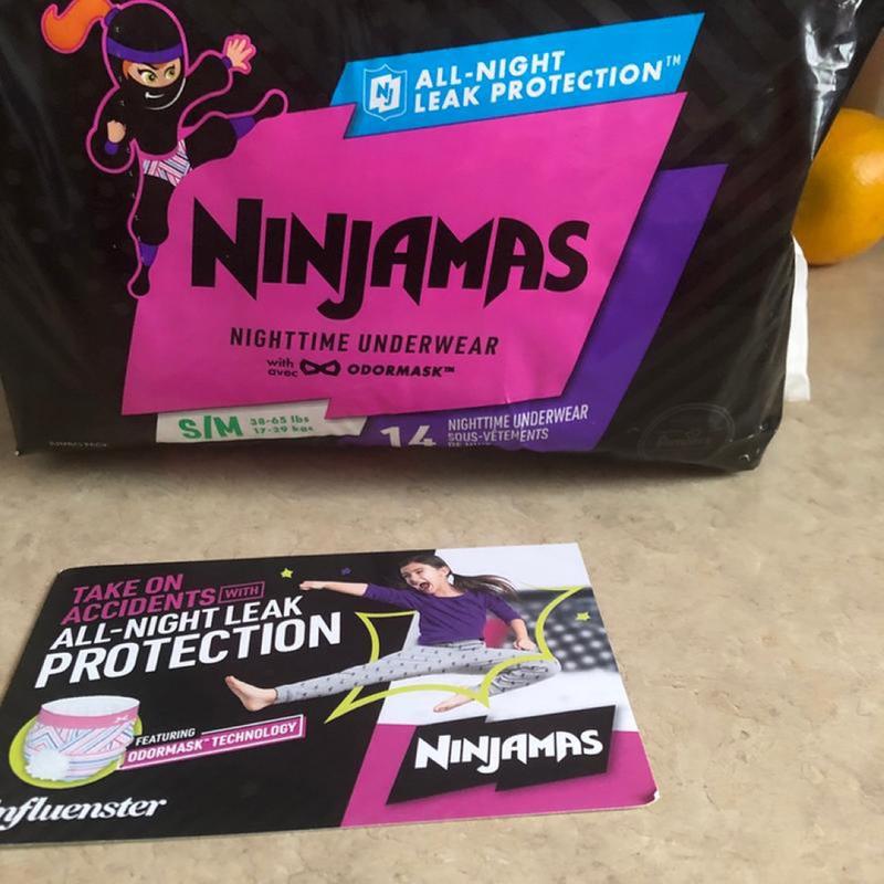 Save on Ninjamas Nighttime Underwear All-Night Leak Protection S/M