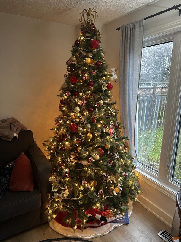 Full Ashcroft Cashmere Pine Artificial Christmas Tree - 9.5