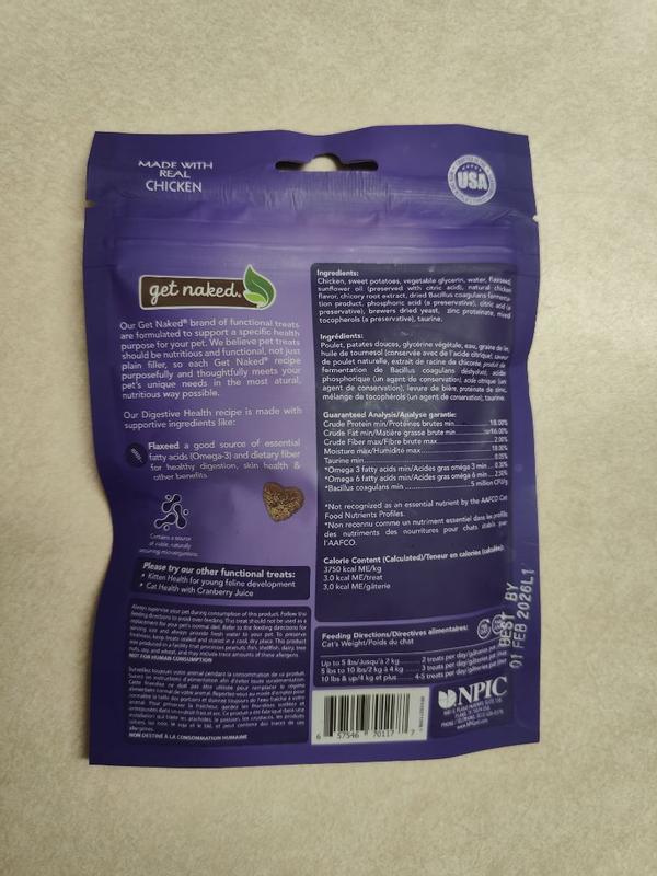 Digestive Health Soft Cat Treats | Get Naked® – NPIC