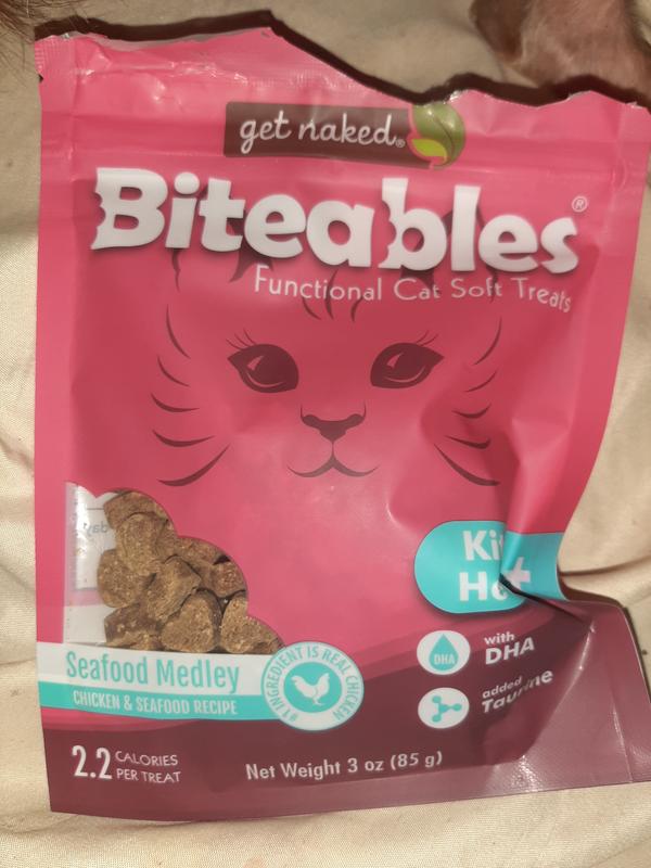 Get Naked Biteables Kitten Health Functional Soft Treats npicpet