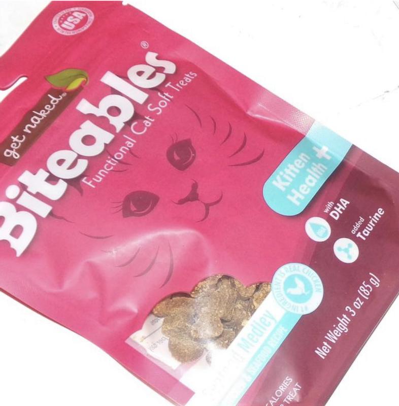 Get Naked Biteables Kitten Health Functional Soft Treats npicpet