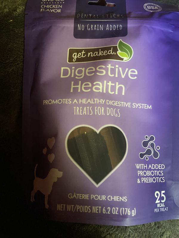 Get Naked Digestive Health Dental Dog Chew Sticks npicpet