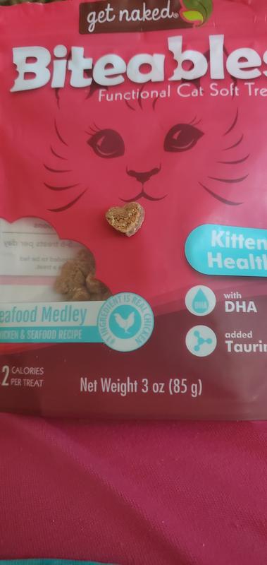 Get Naked Biteables Kitten Health Functional Soft Treats npicpet