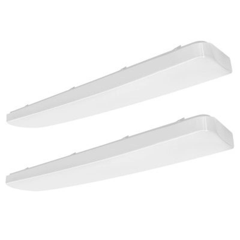 Cedar Hill Puff Lights 10.23-in White Indoor 2 -Light LED Flush Mount ...