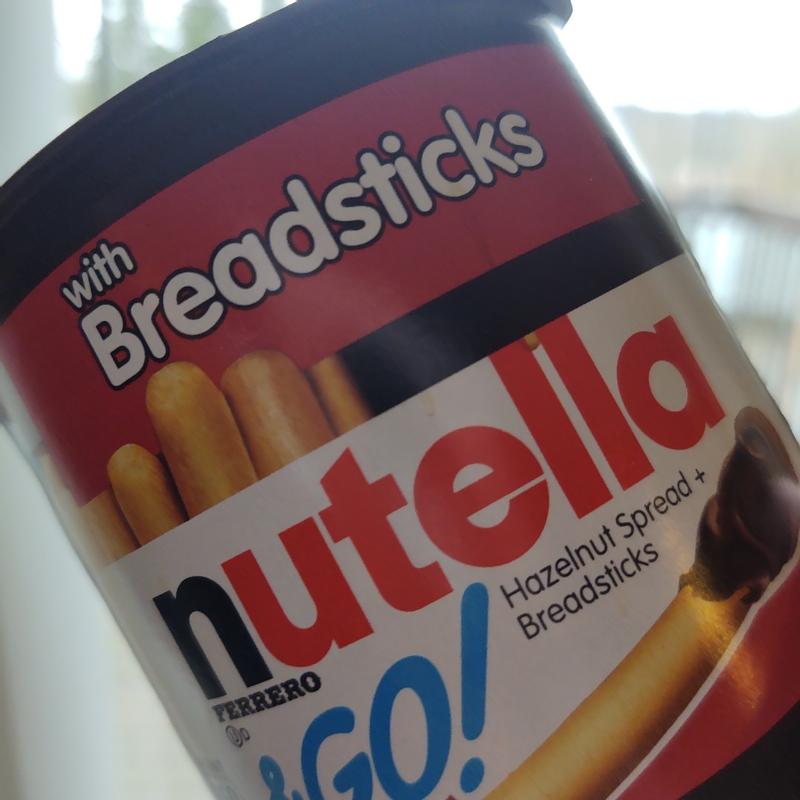 Nutella and Go Snack Pack, Hazelnut Spread with Breadsticks, 1.8 oz, 16 ct