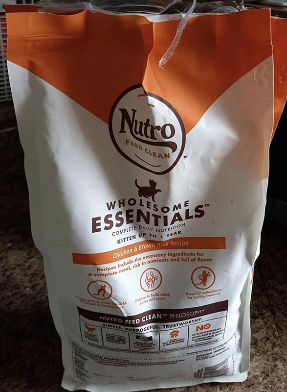 Nutro wholesome essentials clearance kitten