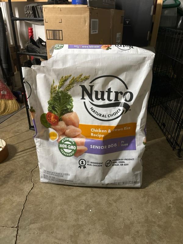 Nutro grain free outlet senior dog food