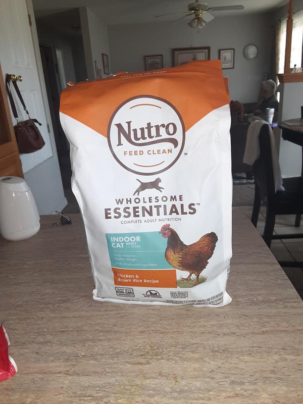 Nutro indoor outlet cat food