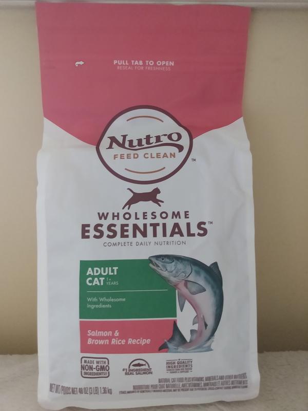 Nutro Wholesome Essentials Natural Dry Cat Food Adult Cat Salmon