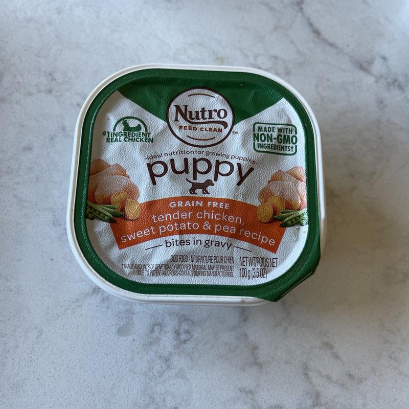 Nutro Puppy Tender Chicken Rice Recipe Cuts In Gravy Dog Food