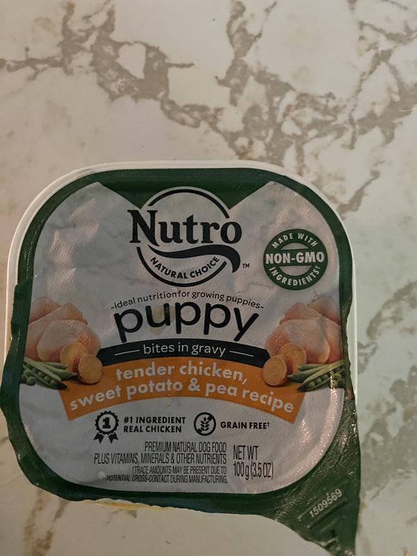 Nutro puppy best sale food serving size