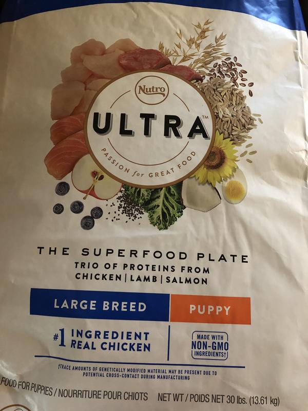 Nutro ultra large breed puppy dry dog food hotsell