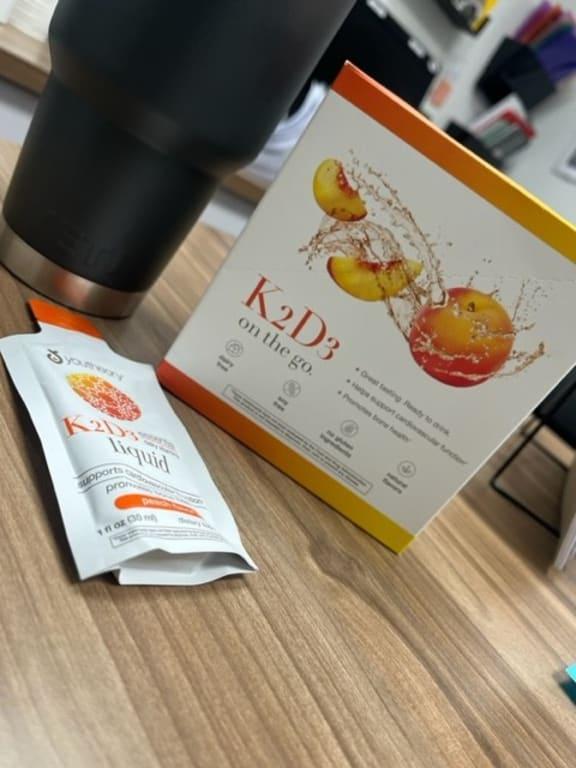 Getting my daily vitamins at work!