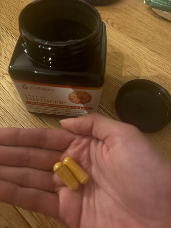 Customer photo for "Easy to Take Turmeric for Joint and Heart Health"