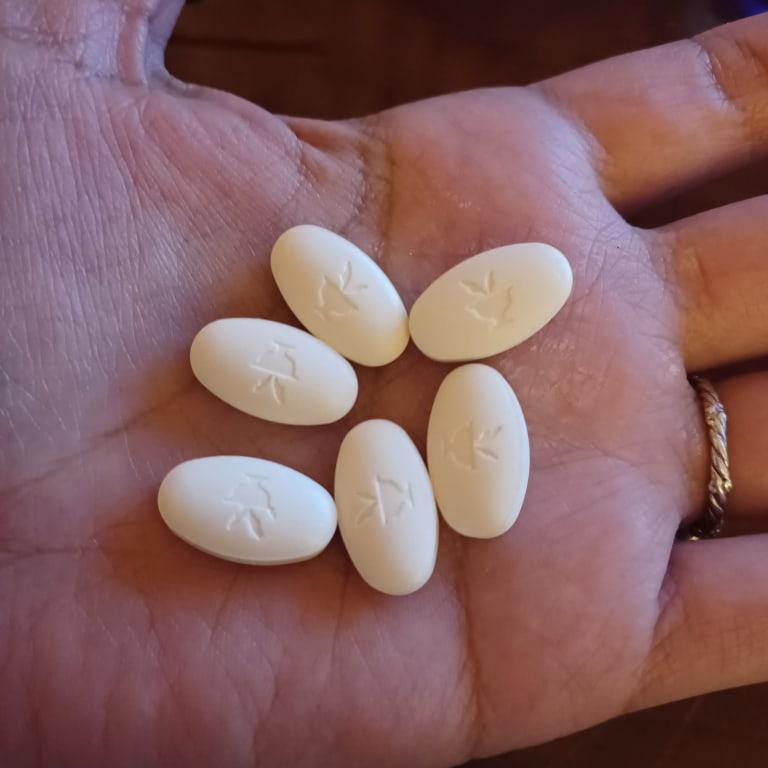 Six tablet serving size