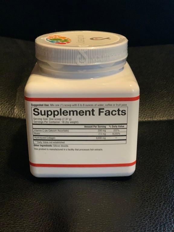 Customer photo for "Collagen is the most abundant protein in your body"