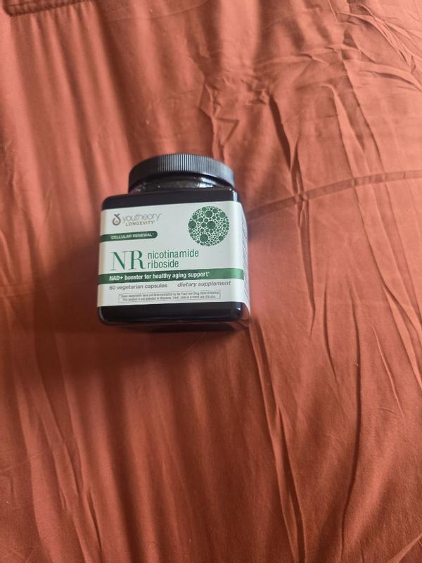 Customer photo for "This high-quality dietary supplement is a fantastic, reliable daily addition for supporting cellular renewal and healthy aging with convenient vegetarian capsules."