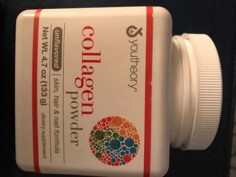 Customer photo for "Youtheory Collagen Powder"