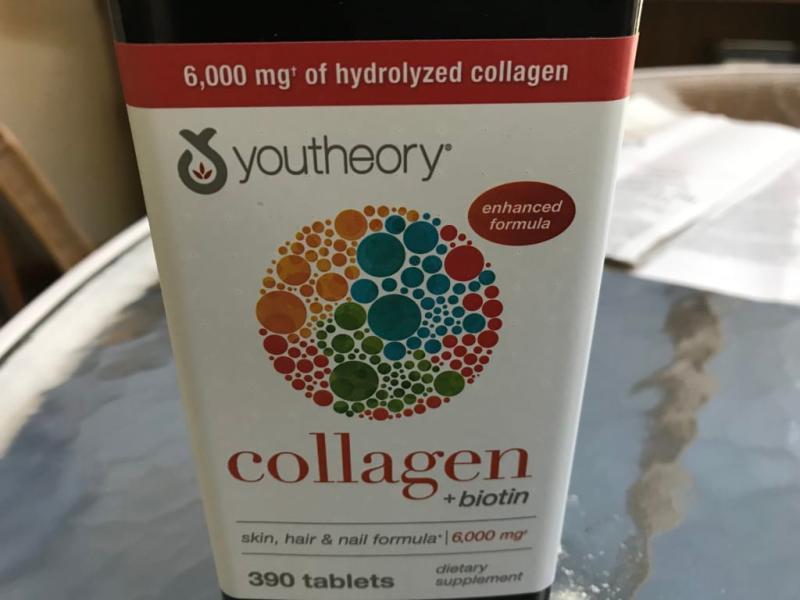 Youtheory Collagen + Biotin 6,000 mg (390 tablets)