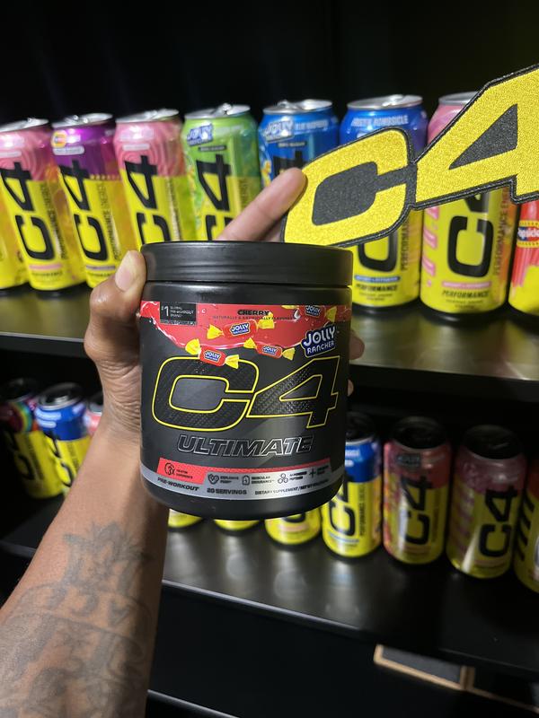 C4 Ultimate x JOLLY RANCHER Cherry – Cellucor