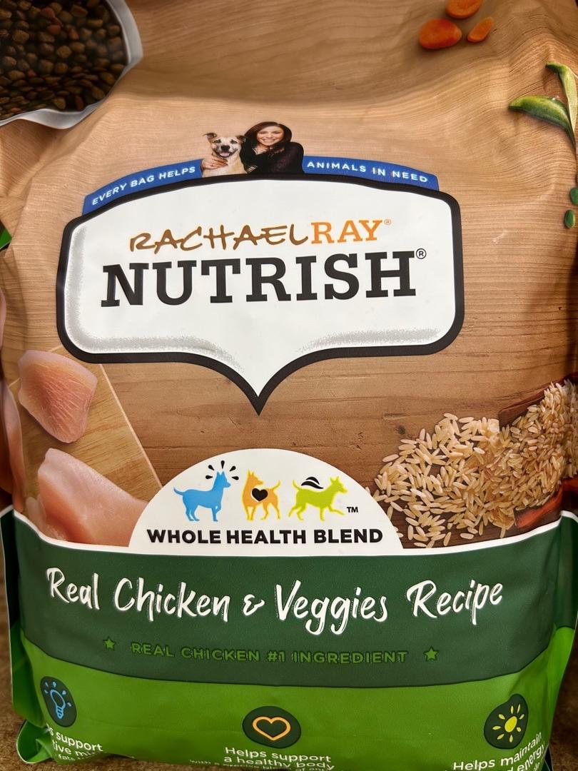 Rachael Ray Nutrish Real Chicken Veggies Recipe Natural Dry Dog Food