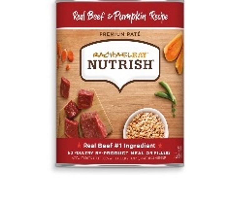 Real Beef Pumpkin Wet Dog Food Rachael Ray Nutrish