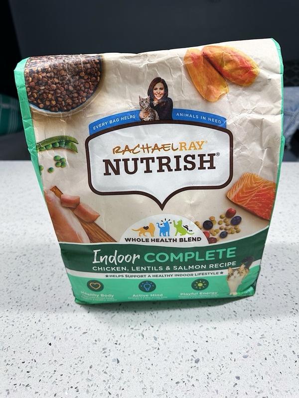 Nutrish indoor cat clearance food