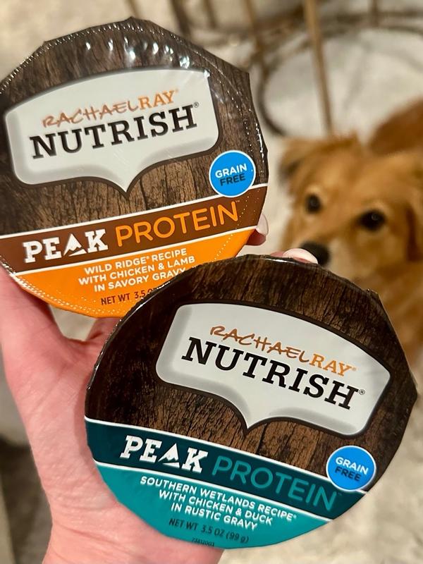 Rachael Ray Nutrish Peak Natural Premium Grain Free Dry Dog Food Open Range with Beef Venison Lamb 23 lbs Amazon Pet Supplies