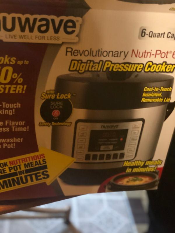 NuWave 33101 6-Quart Electric Pressure Cooker for sale online