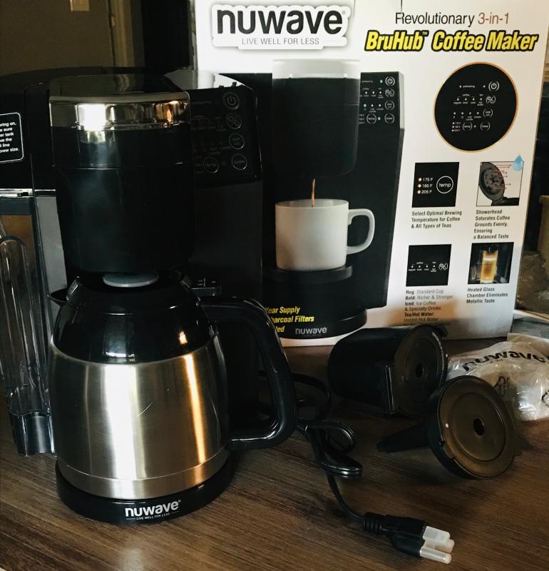 Nuwave coffee outlet maker