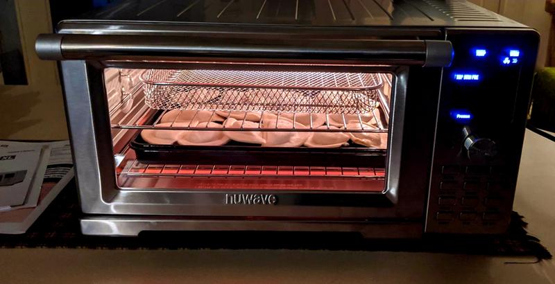 NuWave Bravo XL Air Fryer Stainless Steel Toaster Oven - Silver
