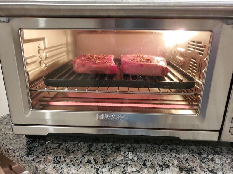 Perfectly cooked 2 ribeye steaks